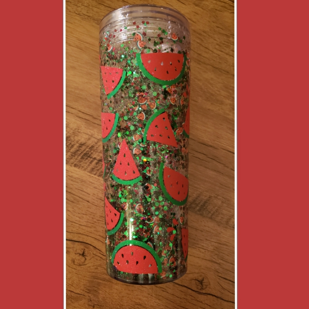 18 oz Snowglobe Tumbler